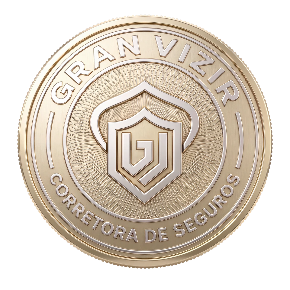 Moeda com o emblema da Gran Vizir